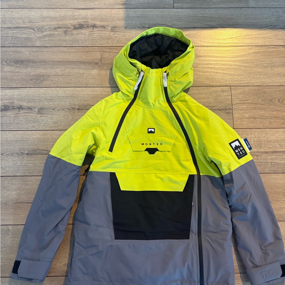 Montec Yellow and Gray Jacket